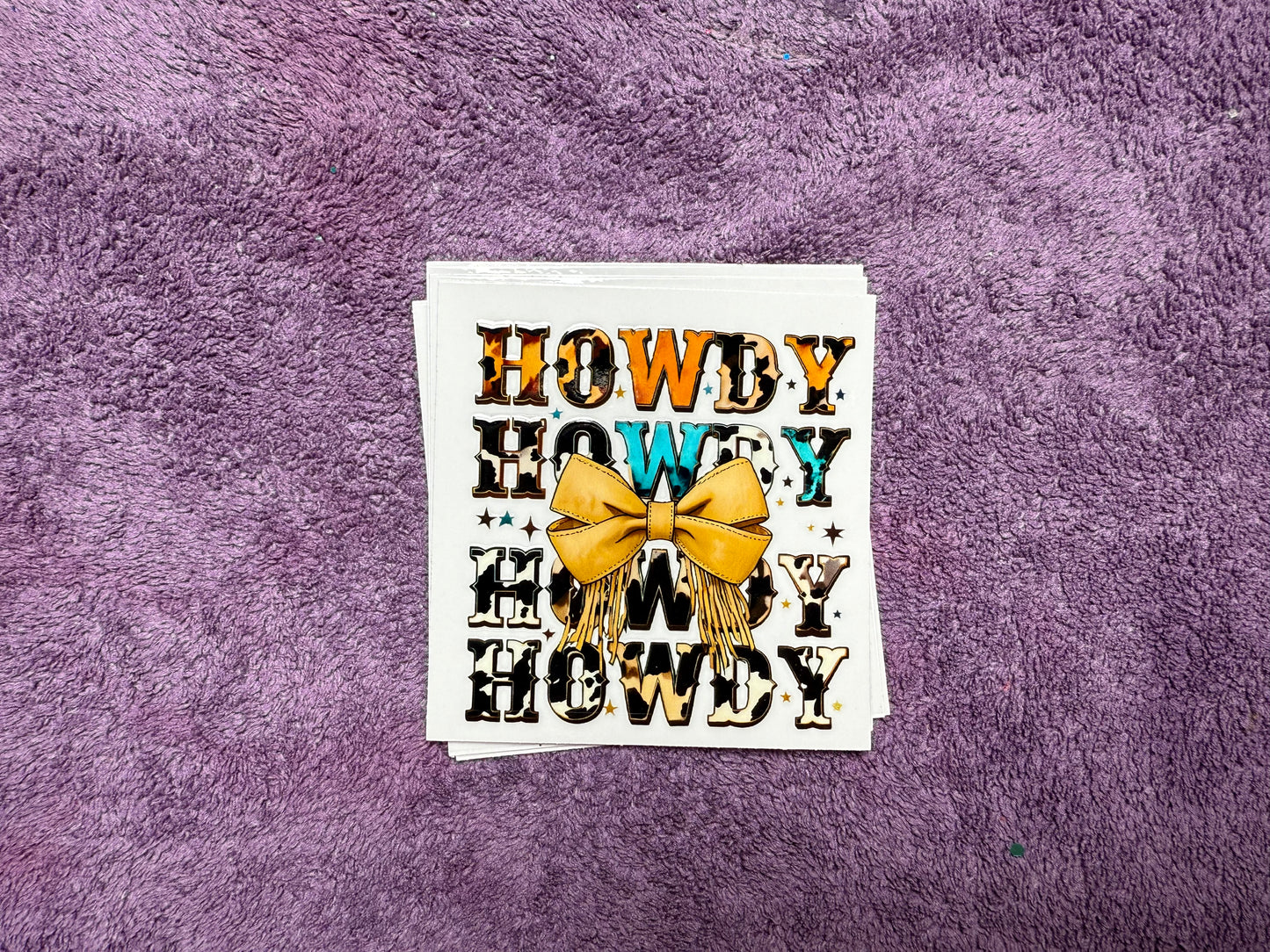 Howdy bow