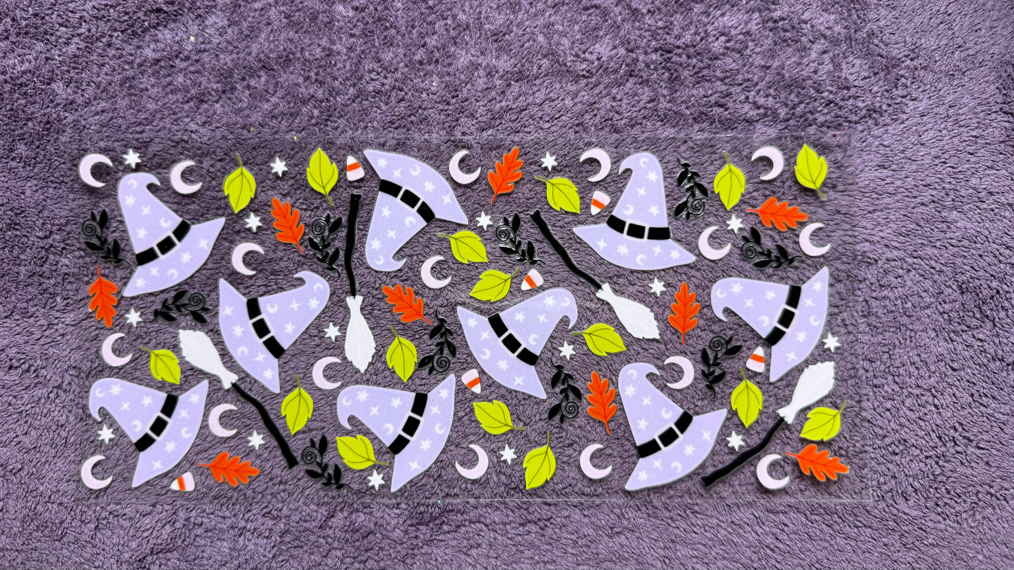 Halloween: witches hard, broom sticks