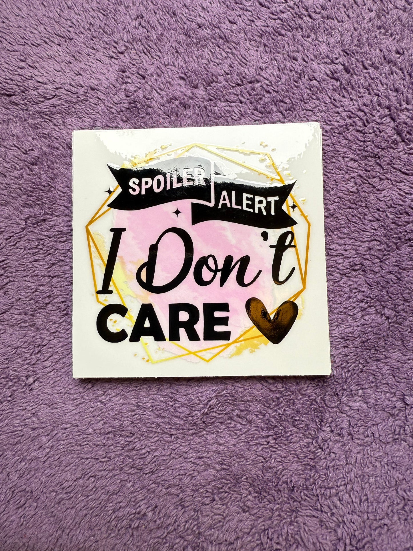 Spoiler alert, no one cares