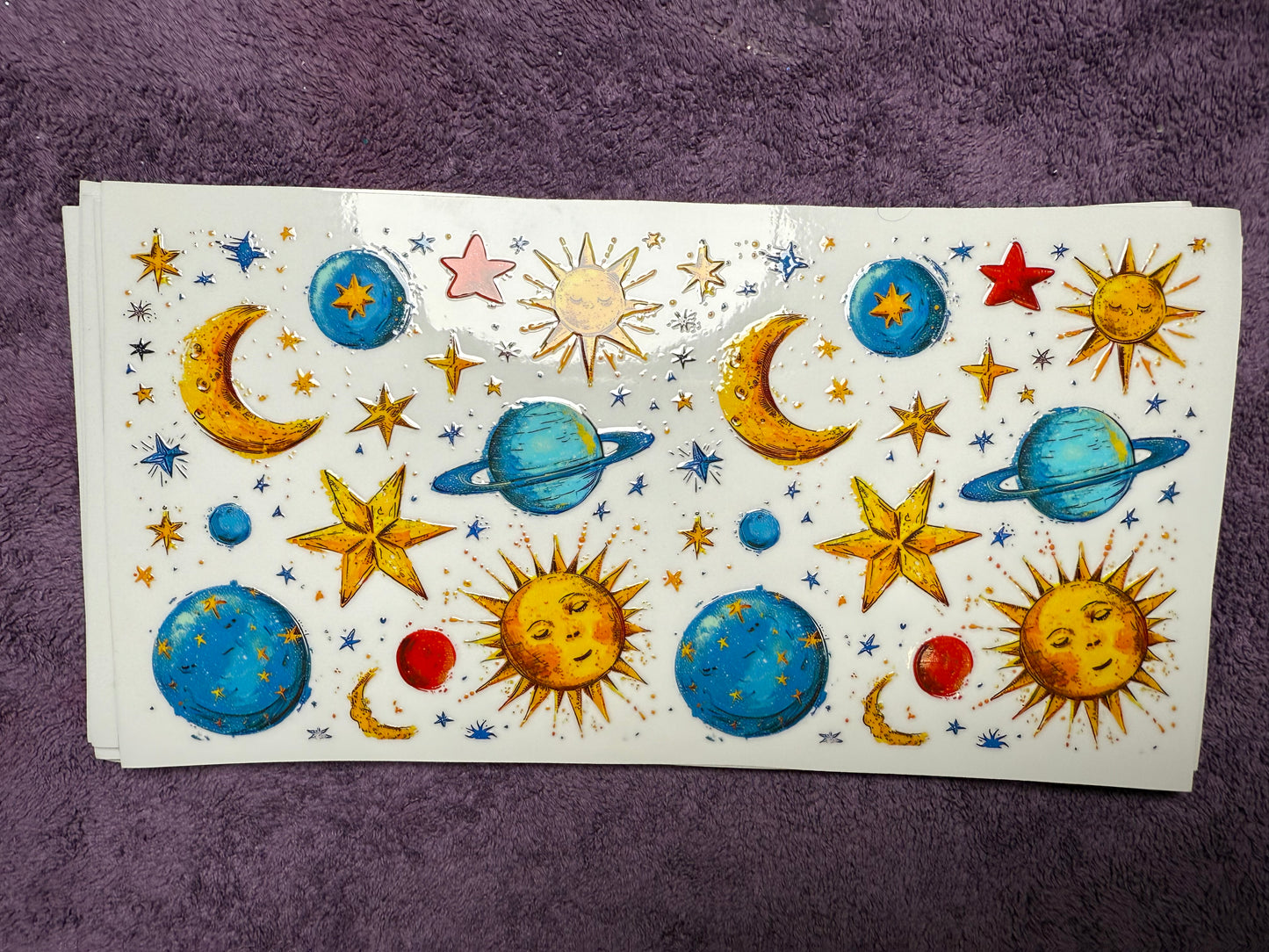 Suns, moons, and planets