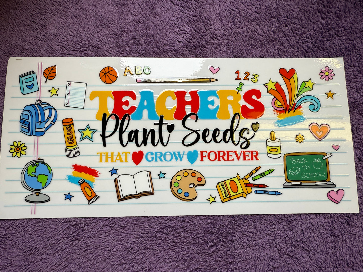 Teachers plant seeds that grow forever