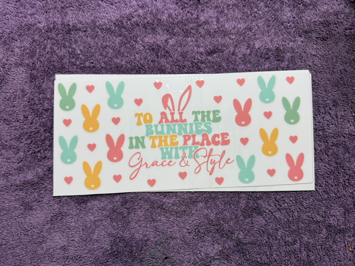 To all the bunnies in the place