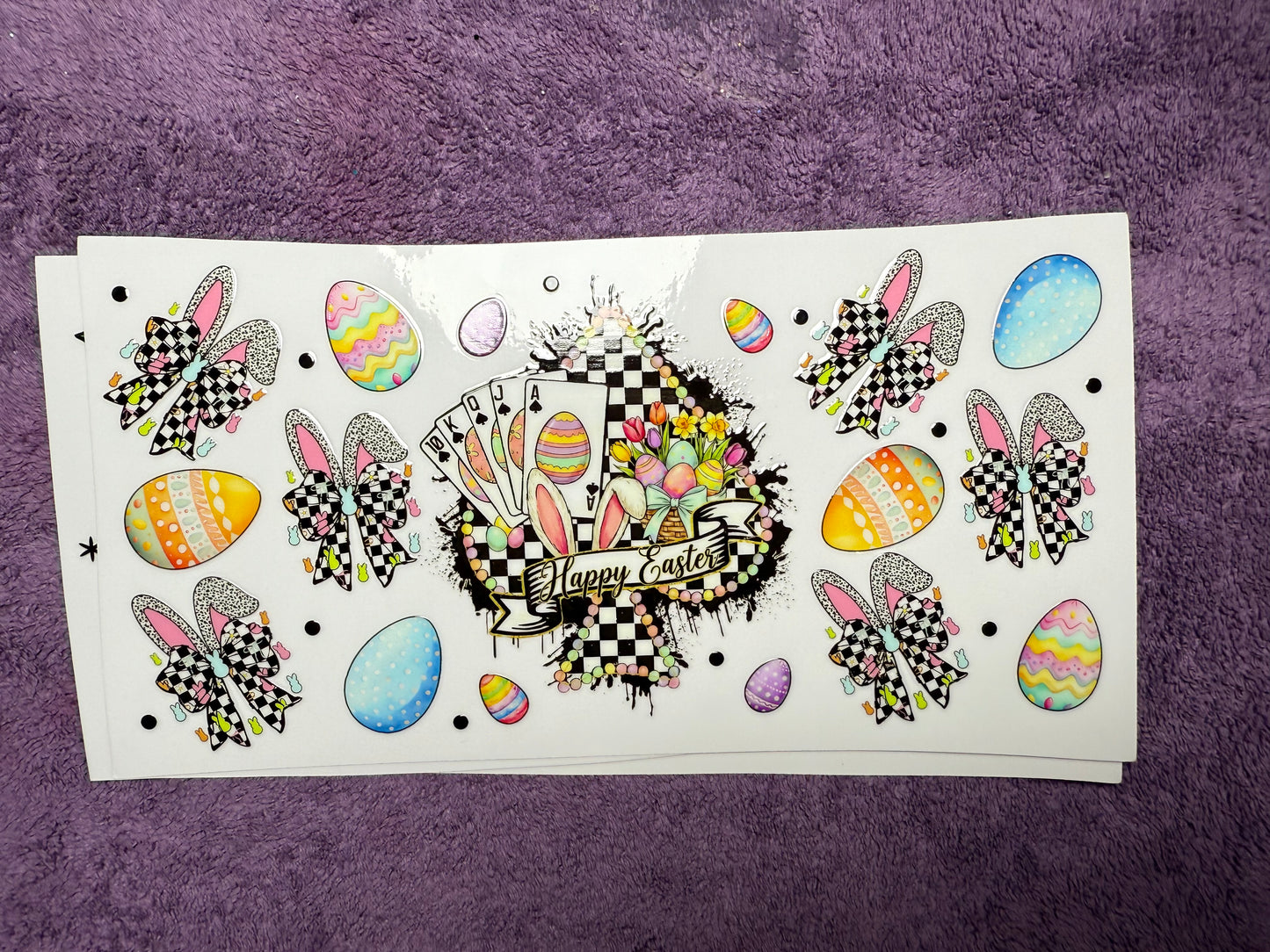 Easter checkered