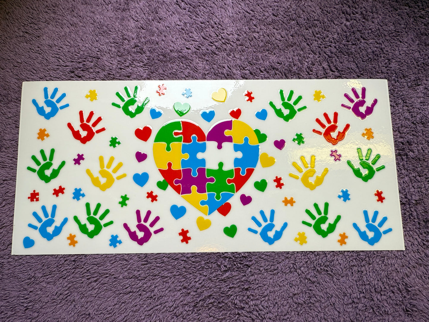 Austin puzzle heart