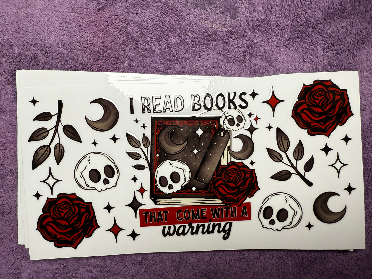 I read books that come with a trigger warning