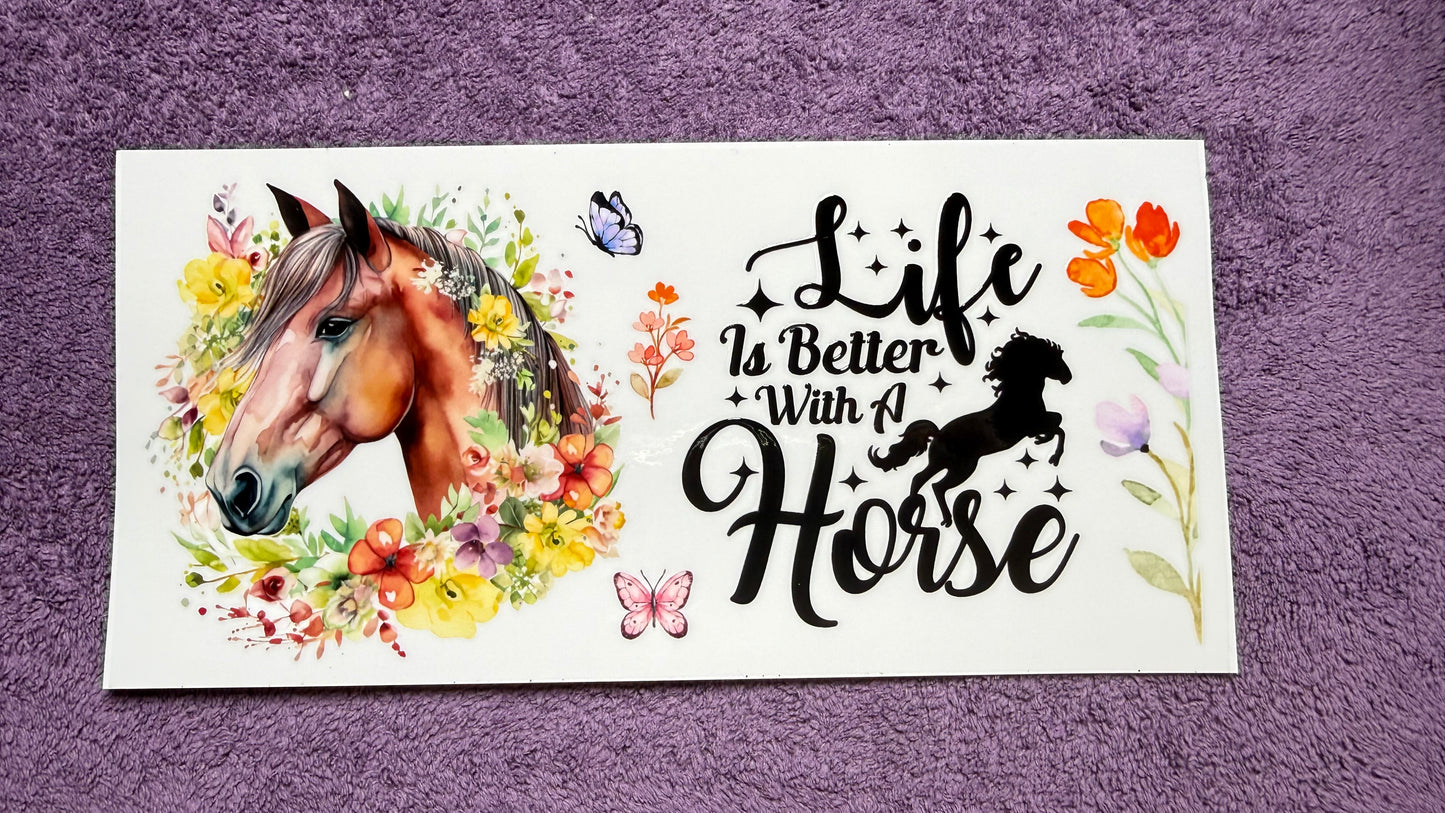 Life is better with a horse