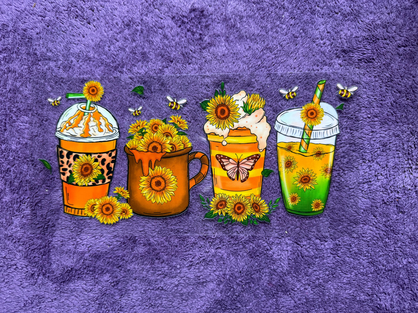 Sunflower cups