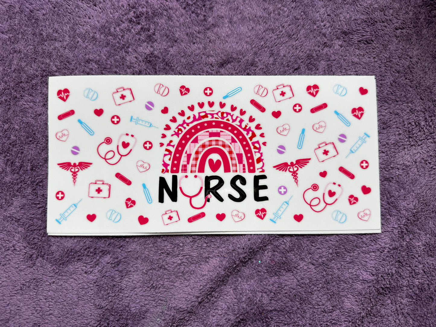 Pink and blue nurse