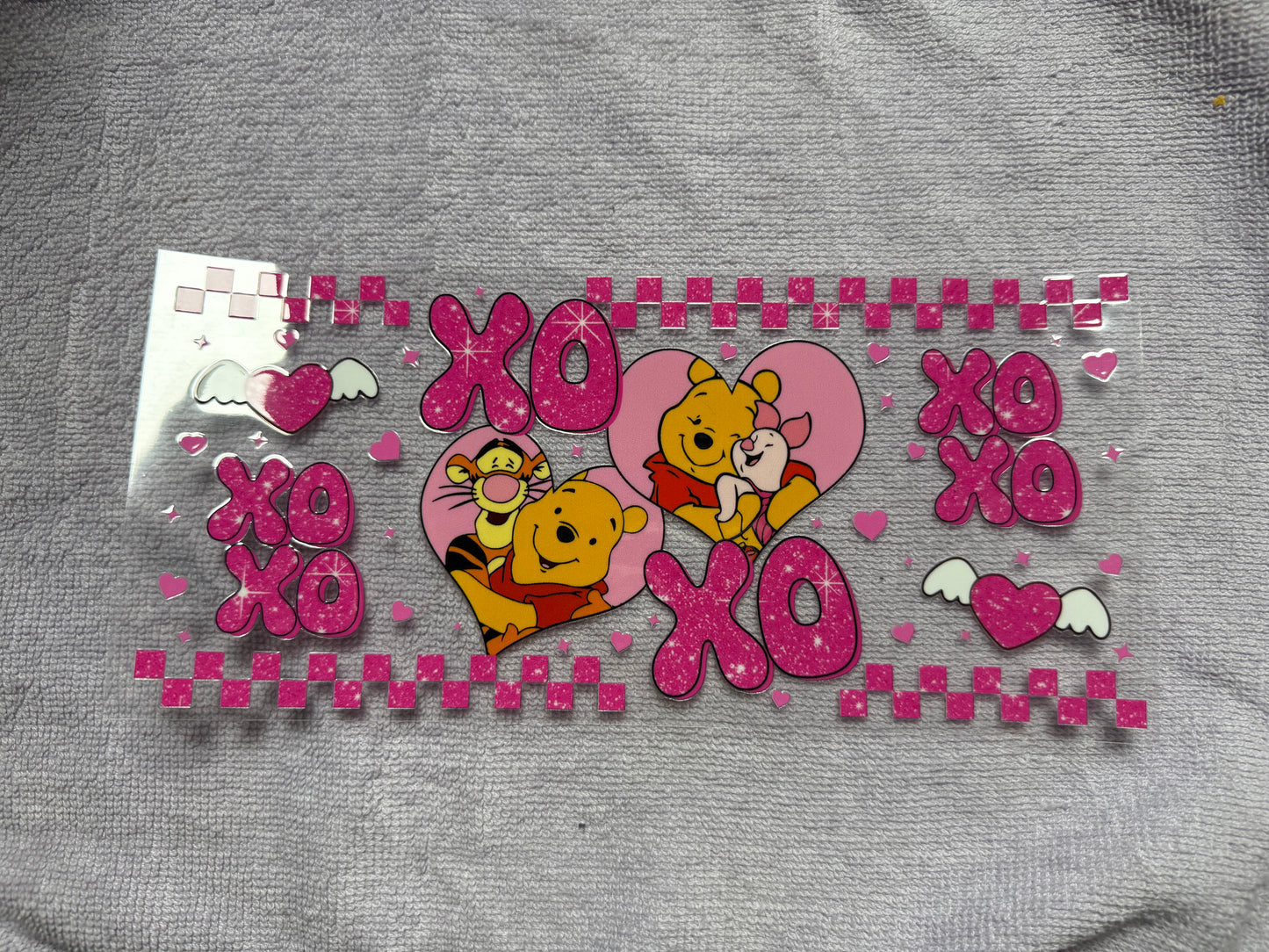 XOXO Pooh, piglet, tigger