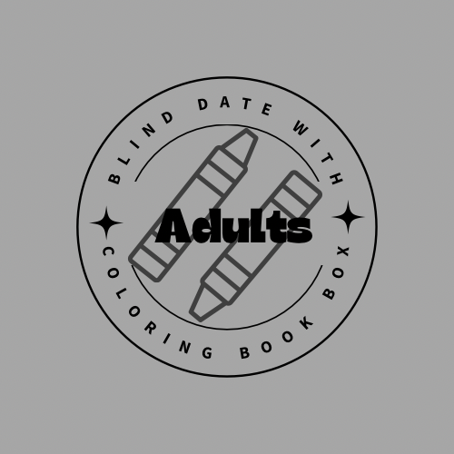 ADULT- Blind Date With A Coloring Book Box *subscription*