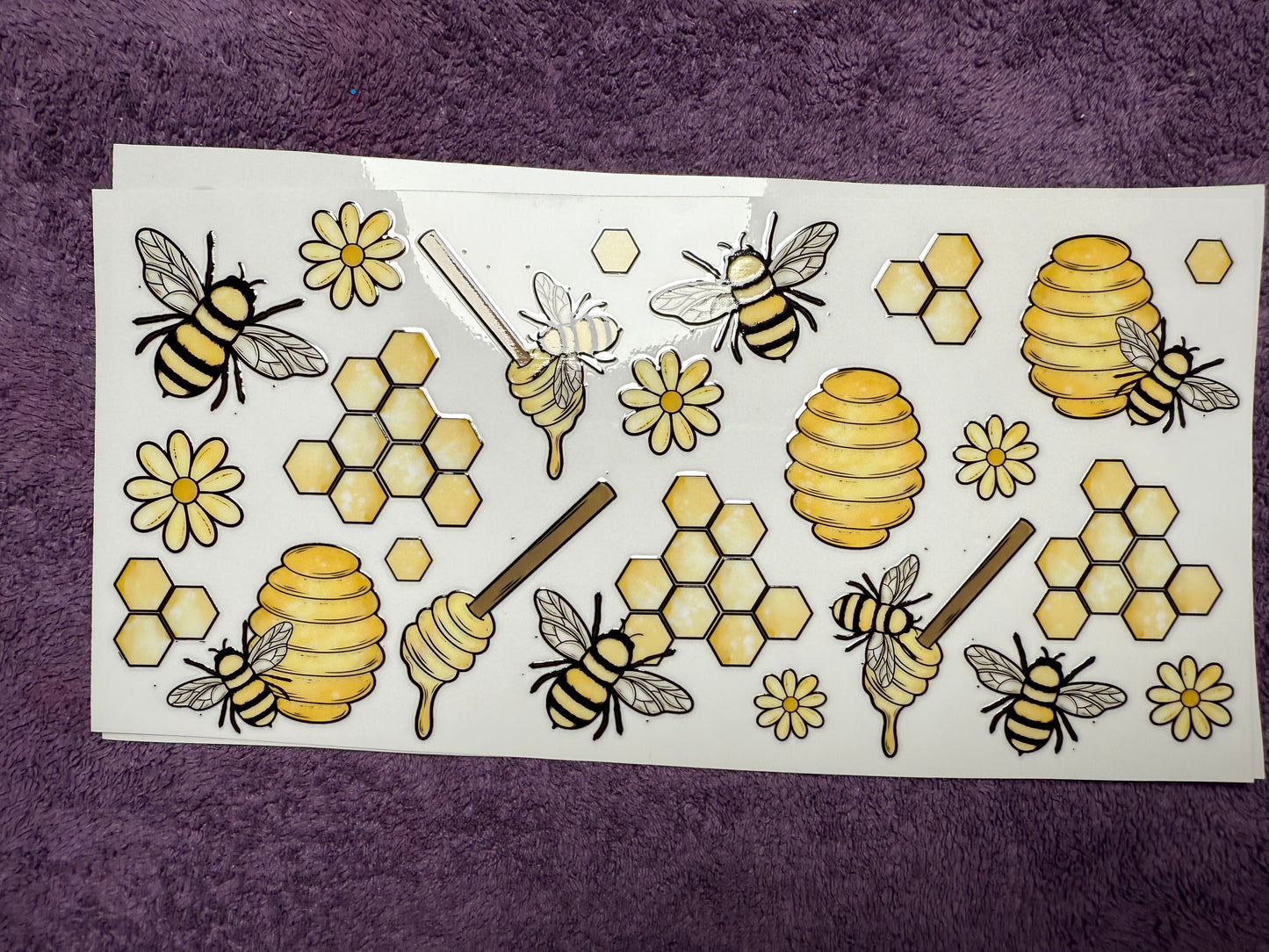 Bees and honeycomb