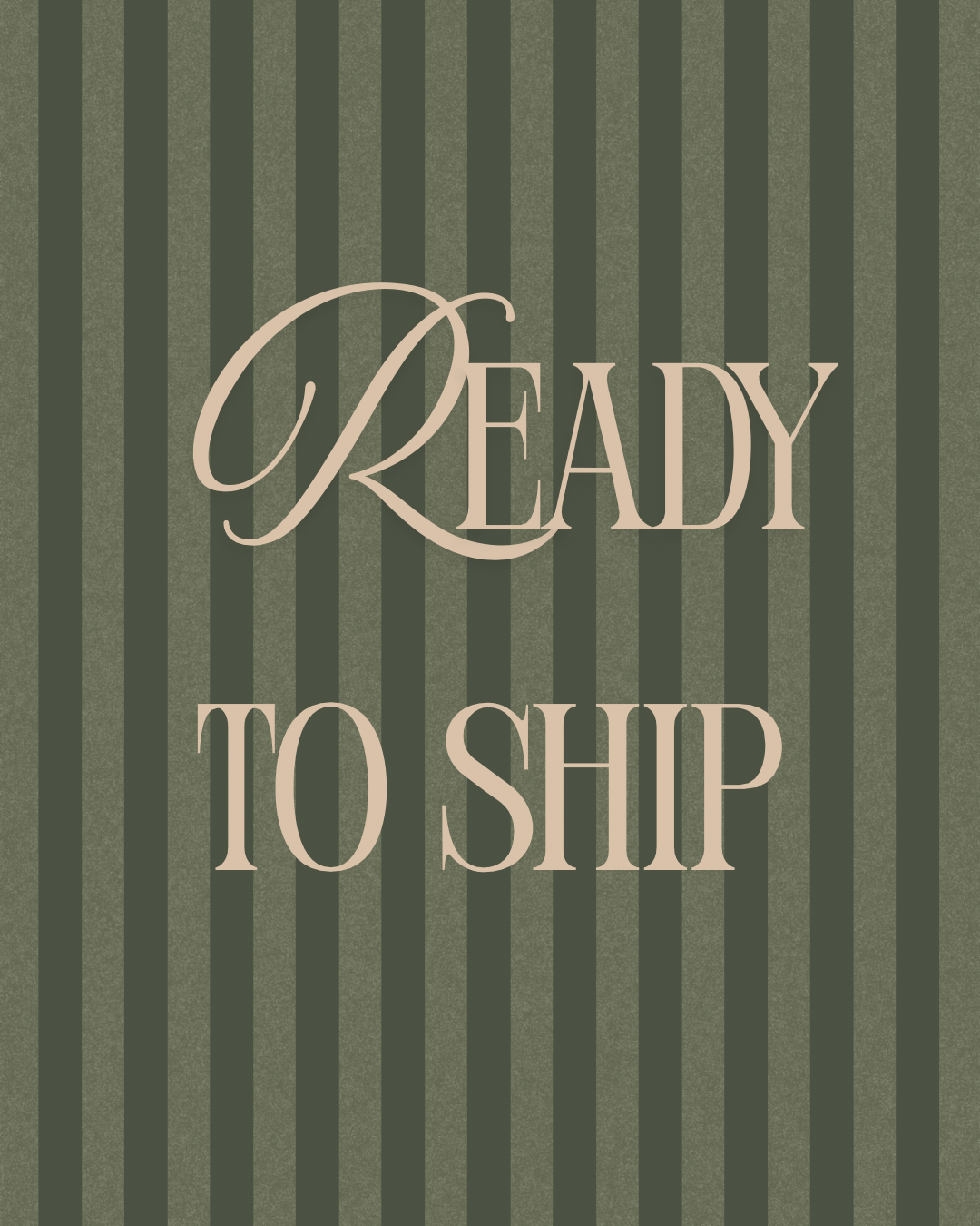Ready to ship