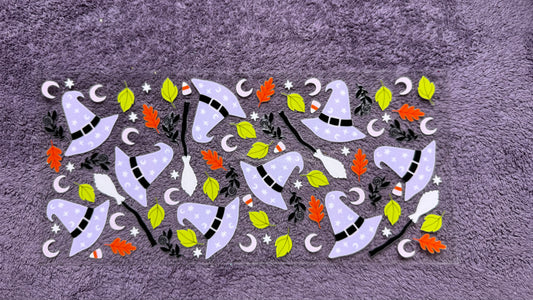 Halloween: witches hard, broom sticks