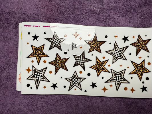 Checkered stars
