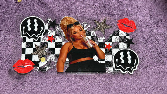 Diet Coke Barbie blonde