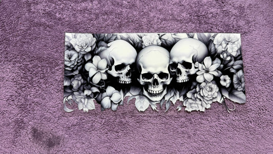 Flower skulls