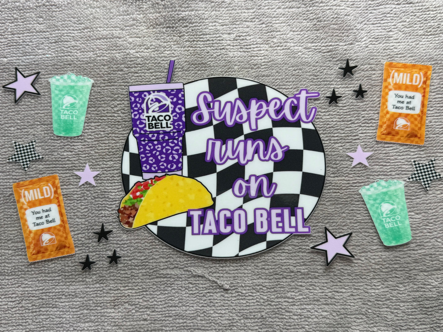 Suspect runs on Taco Bell