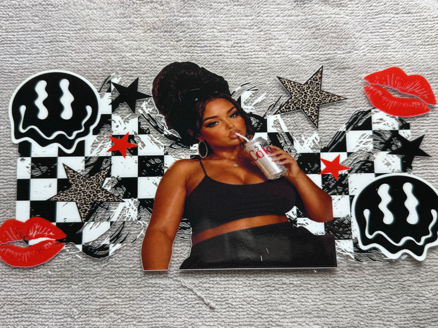 Diet Coke, brunette Barbie