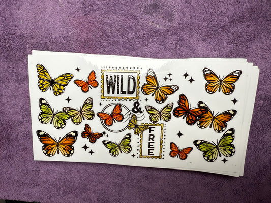 Wild & free butterflies