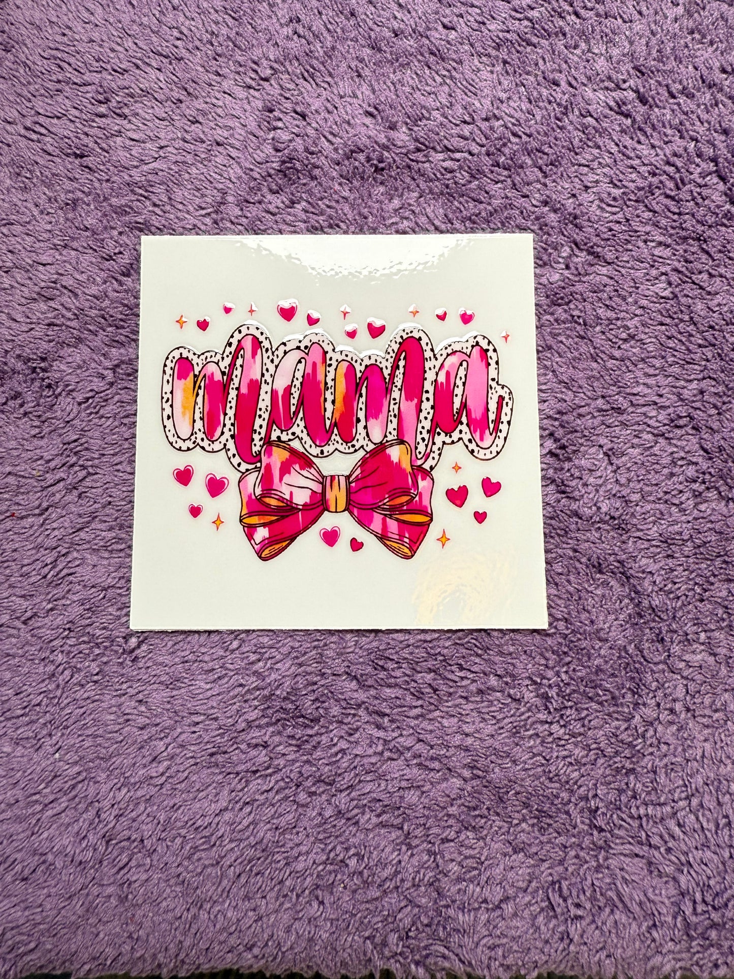 Pink-yellow-orange ombra mama