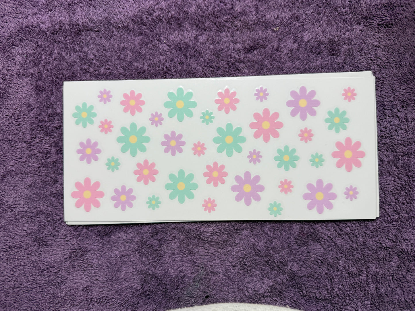Pastel flowers