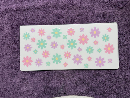 Pastel flowers
