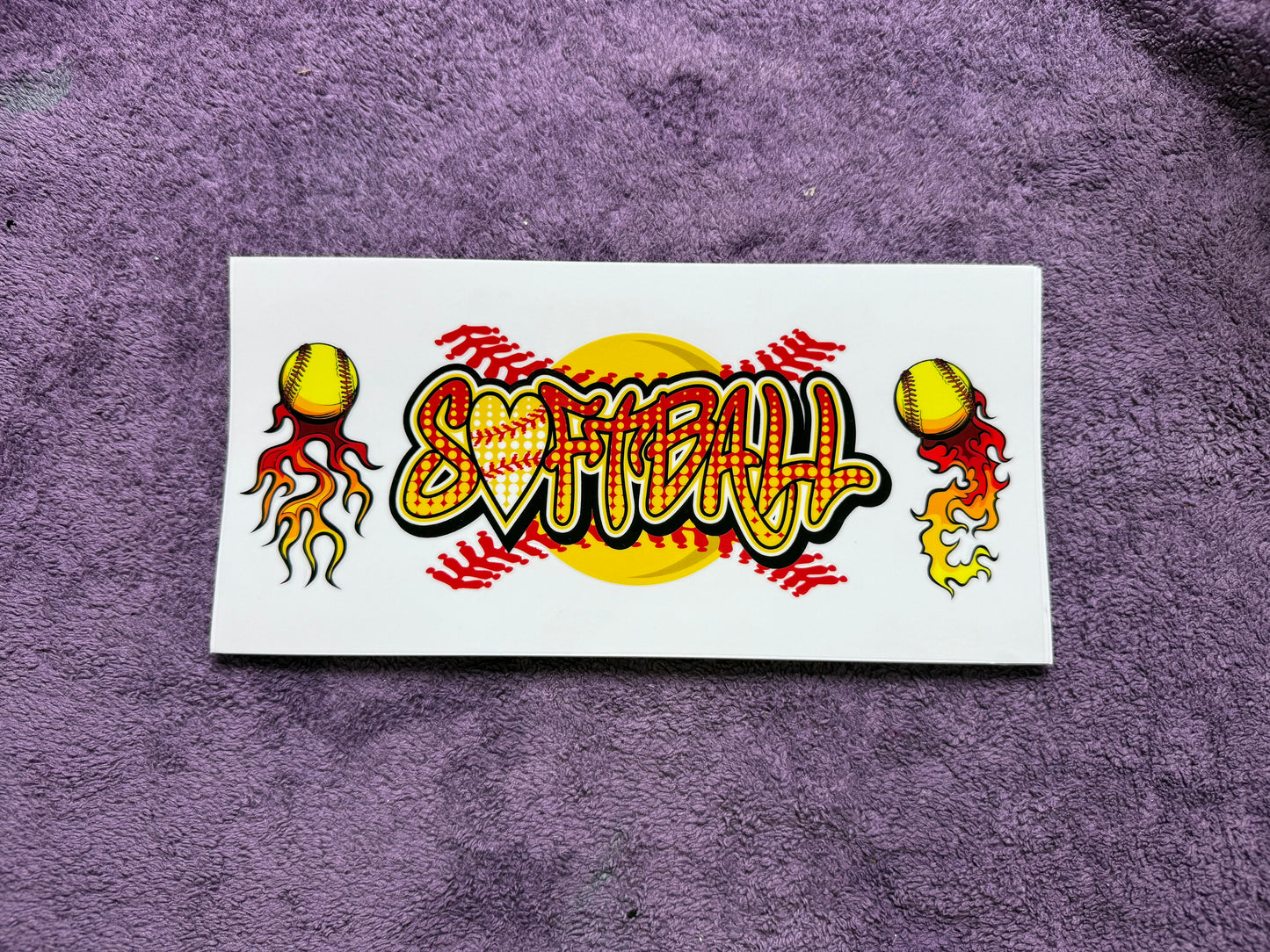 Softball flames