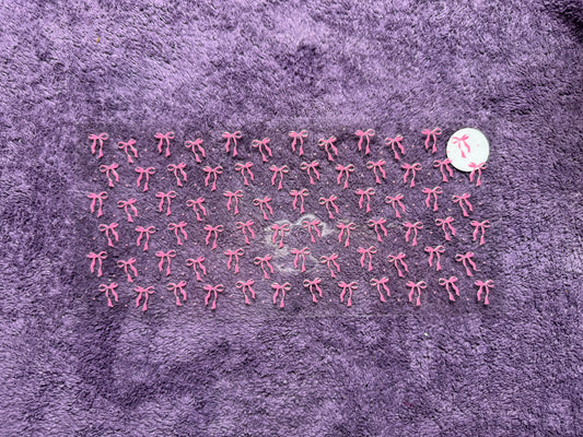 Mini pink bows