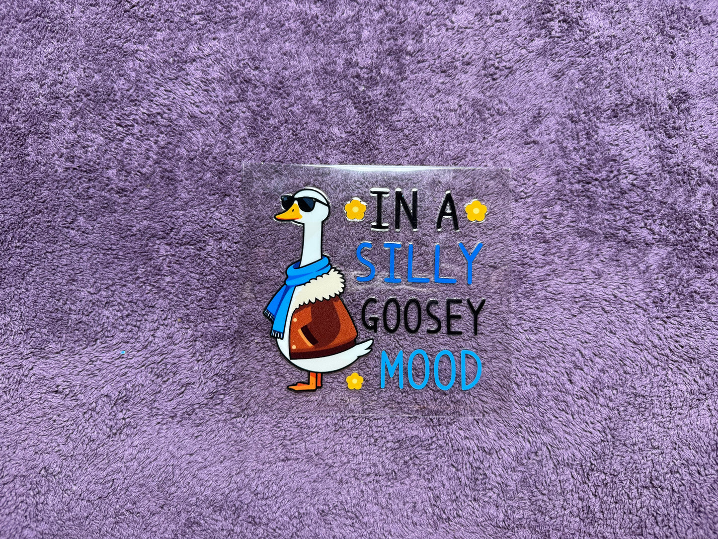 In a silly goose mood