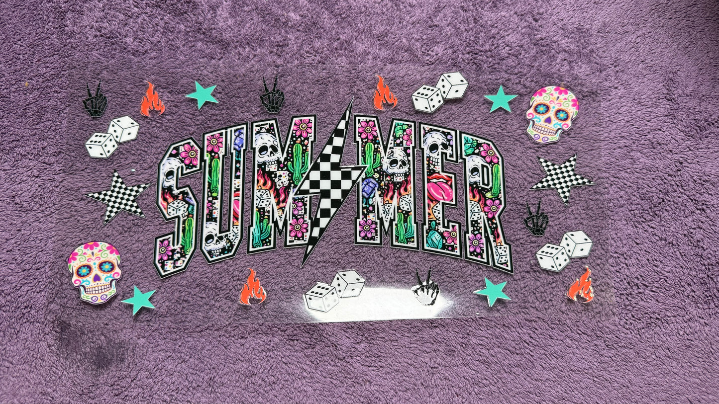 Summer sugar skulls