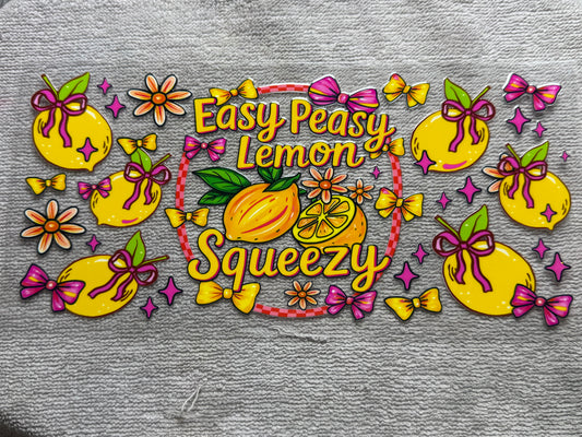 Easy peasy lemon squeezy