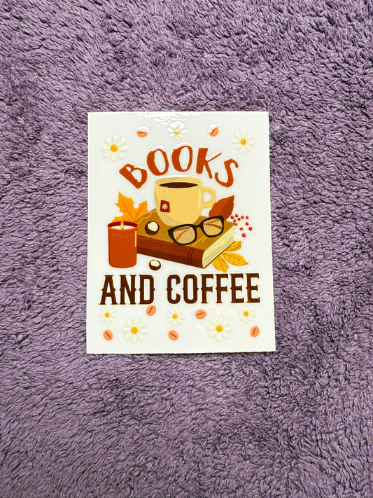 Books and coffee