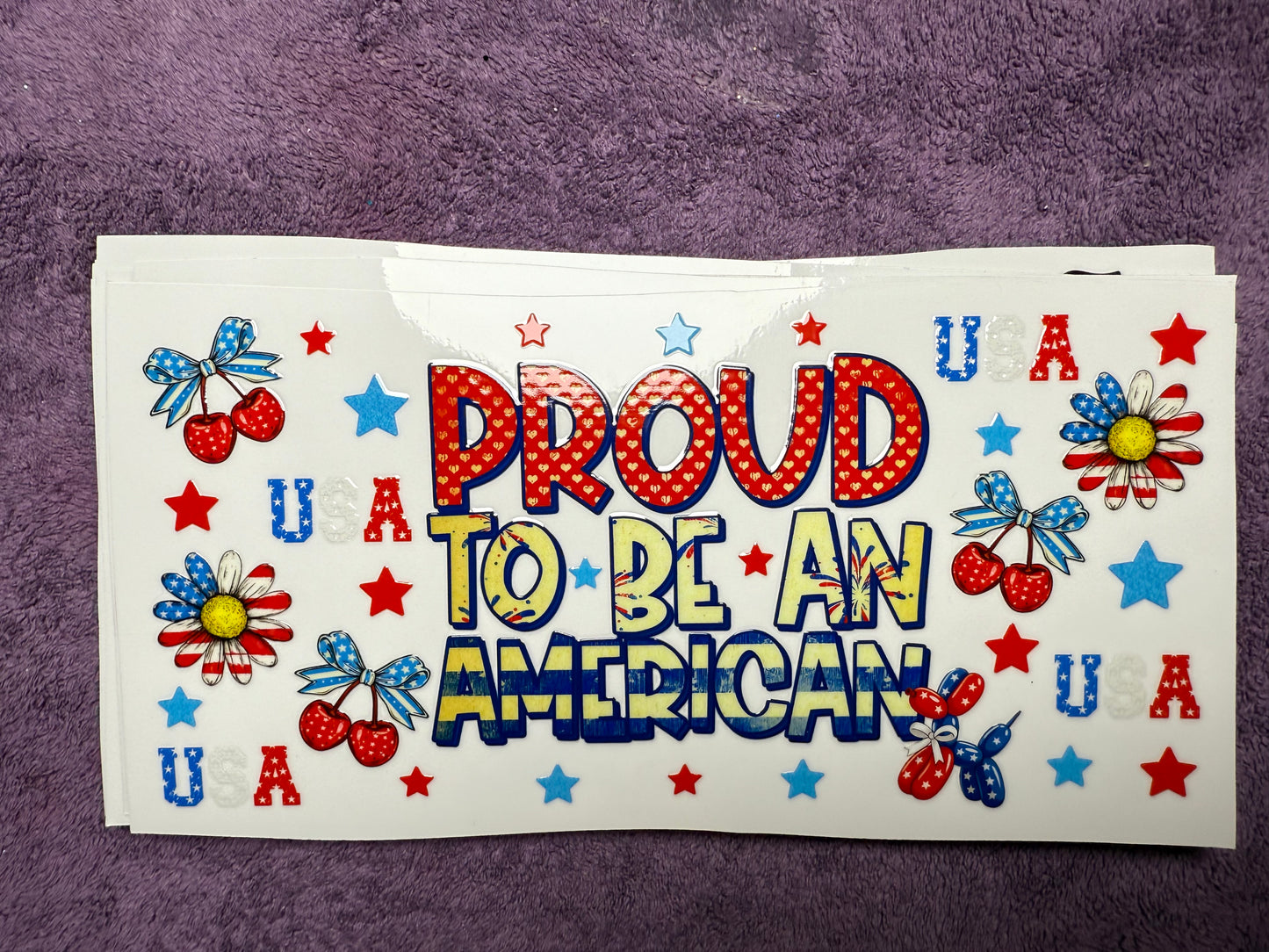 Fourth of July- proud to be an American