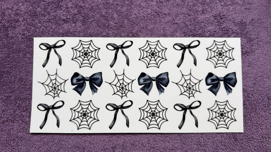 Halloween webs and bows