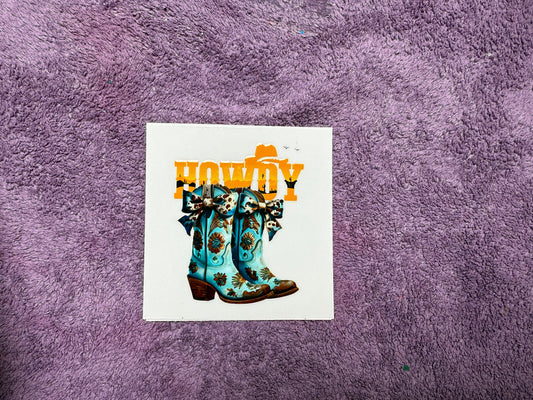 Howdy boots