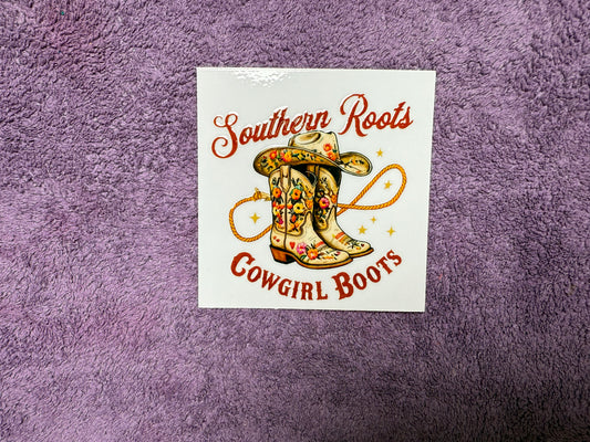 Southern roots, cowgirl boots