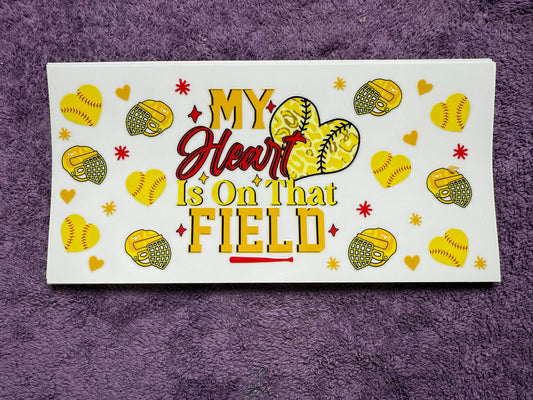 My heart is on that field