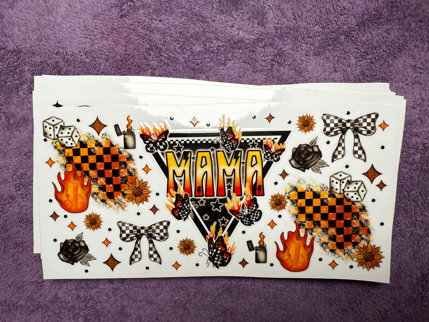 Mama flaming