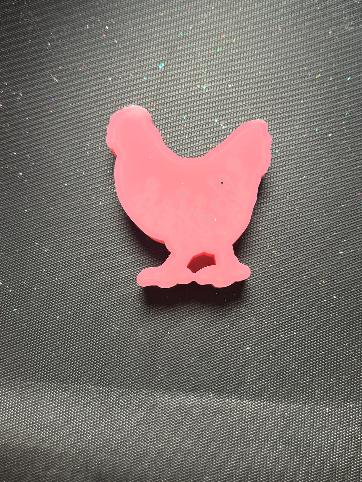 Floral chicken - freshie