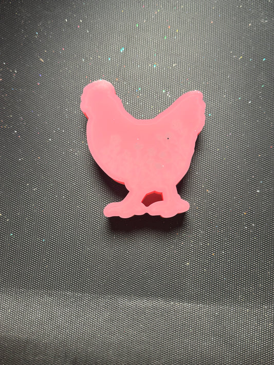 Floral chicken - freshie