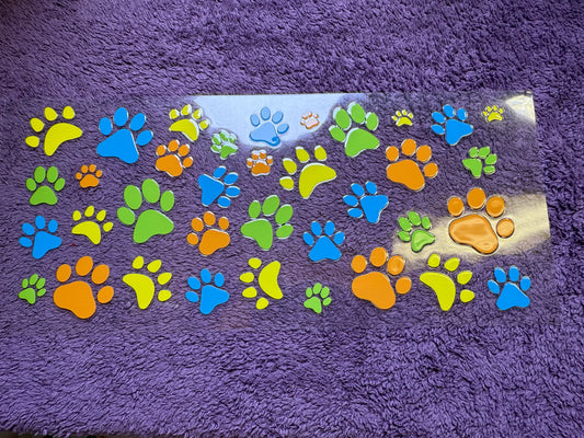 Dog paws