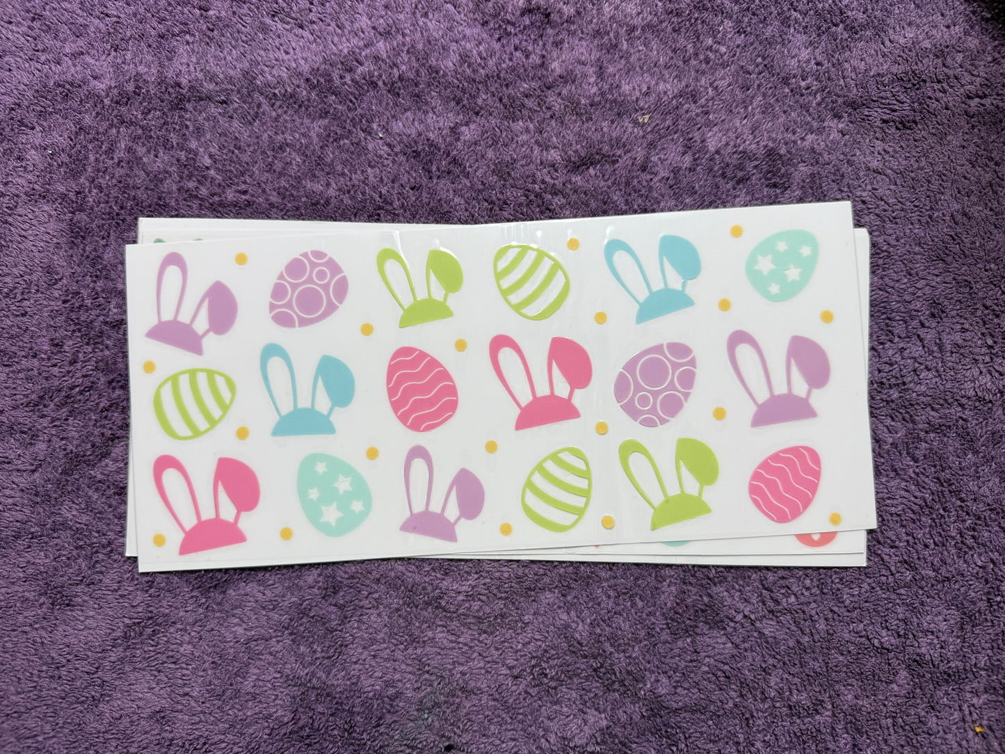 Bunny ears and eggs