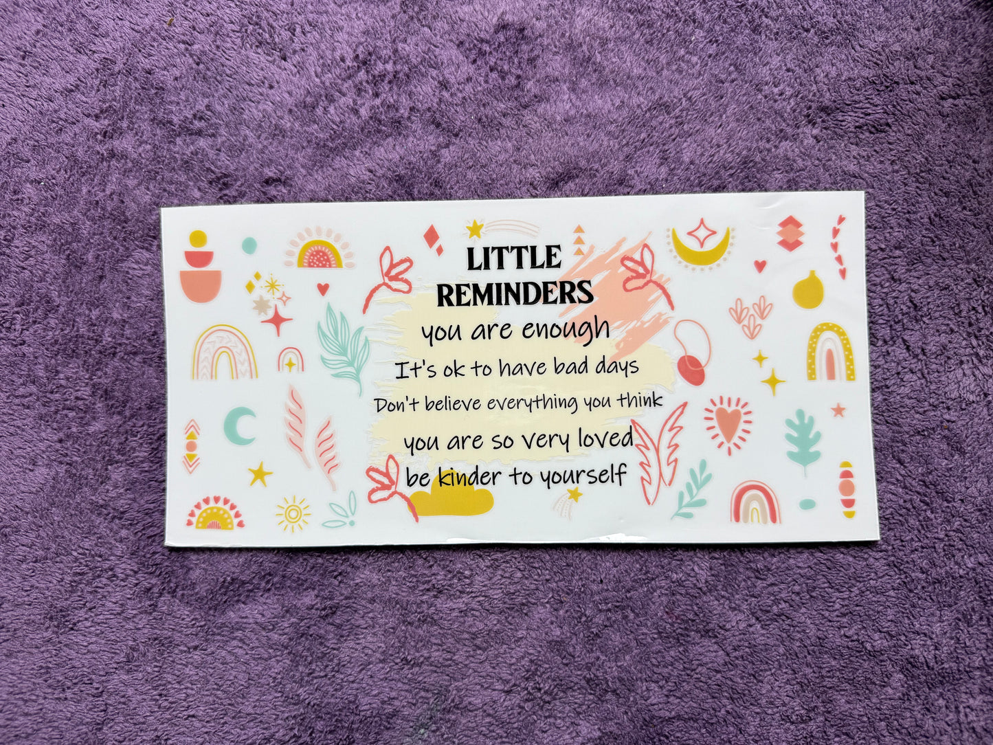 Little reminders