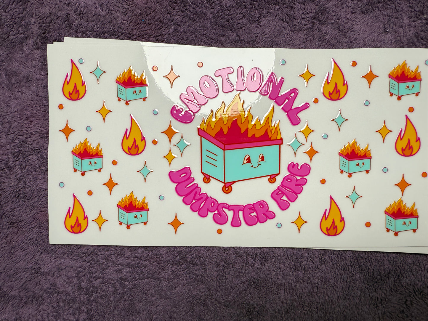 Emotional dumpster fire