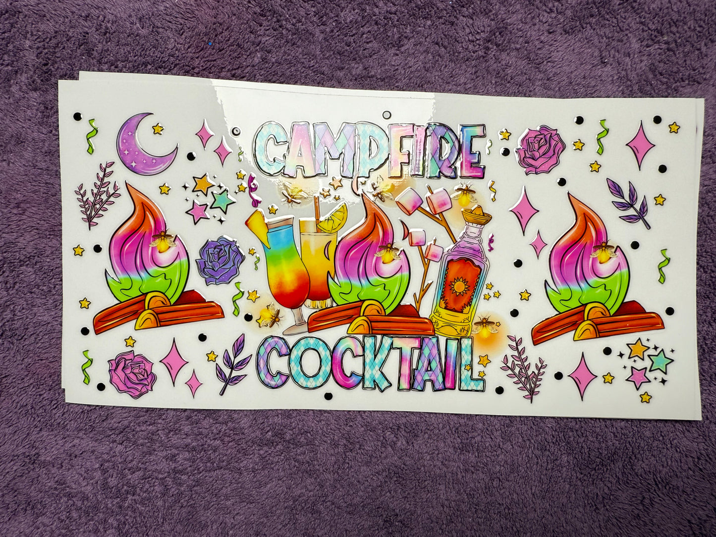 Campfire cocktail
