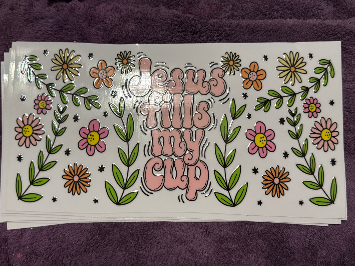 Jesus fills my cup