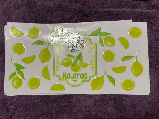 When life gives you limes, make mojitos